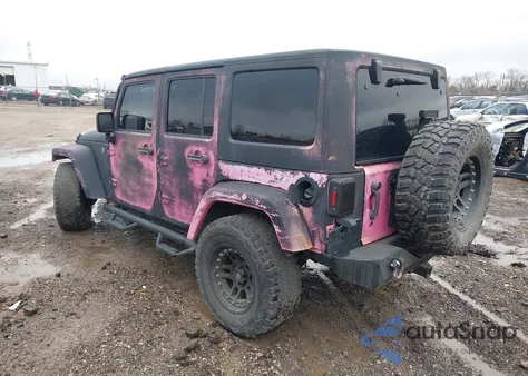 2014 Jeep Wrangler Unlimited Rubicon из США, поврежденный, VIN 1C4HJWFGXEL310783